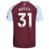 Camiseta de fútbol Aston Villa Bailey 31 Primera Equipación 2024-25 - Hombre